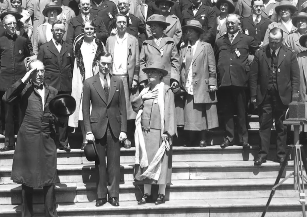 Maud and Ballington Booth with President of US