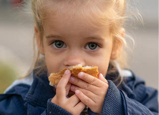 CHILD EATING