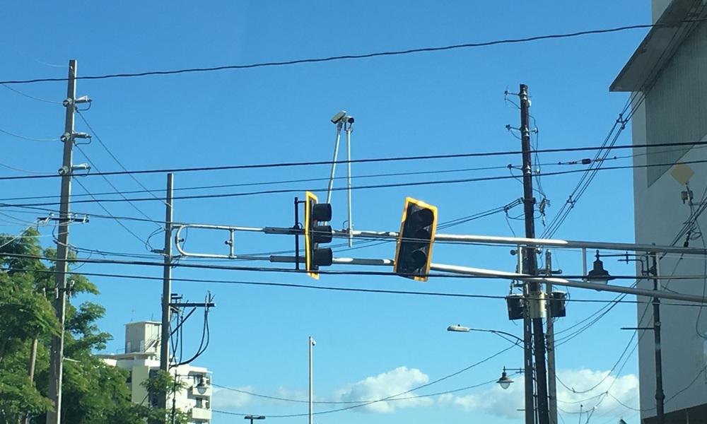 broken streetlights in puerto rico