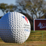 Golf Ball with Volunteers of America Logo on